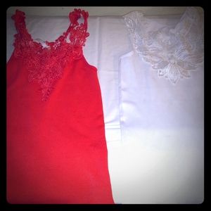 Two beautiful tank tops